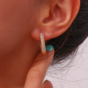 Anlua Ohrringe | Gold - Piercd