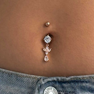 Drop Bauchnabelpiercing | Gold | Silber - Piercd