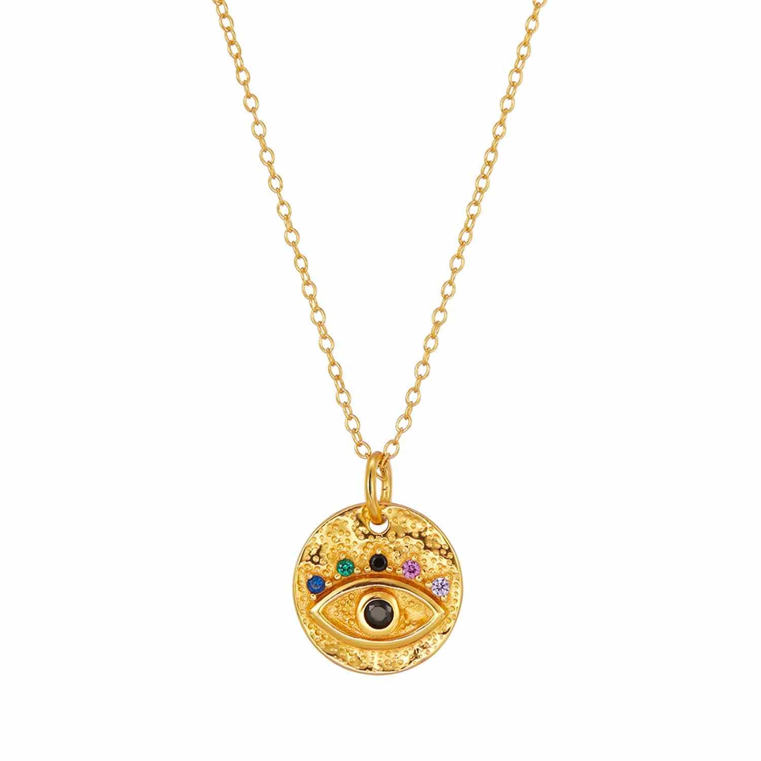 Eye of Horus Halskette | Gold - Piercd