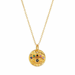 Eye of Horus Halskette | Gold - Piercd