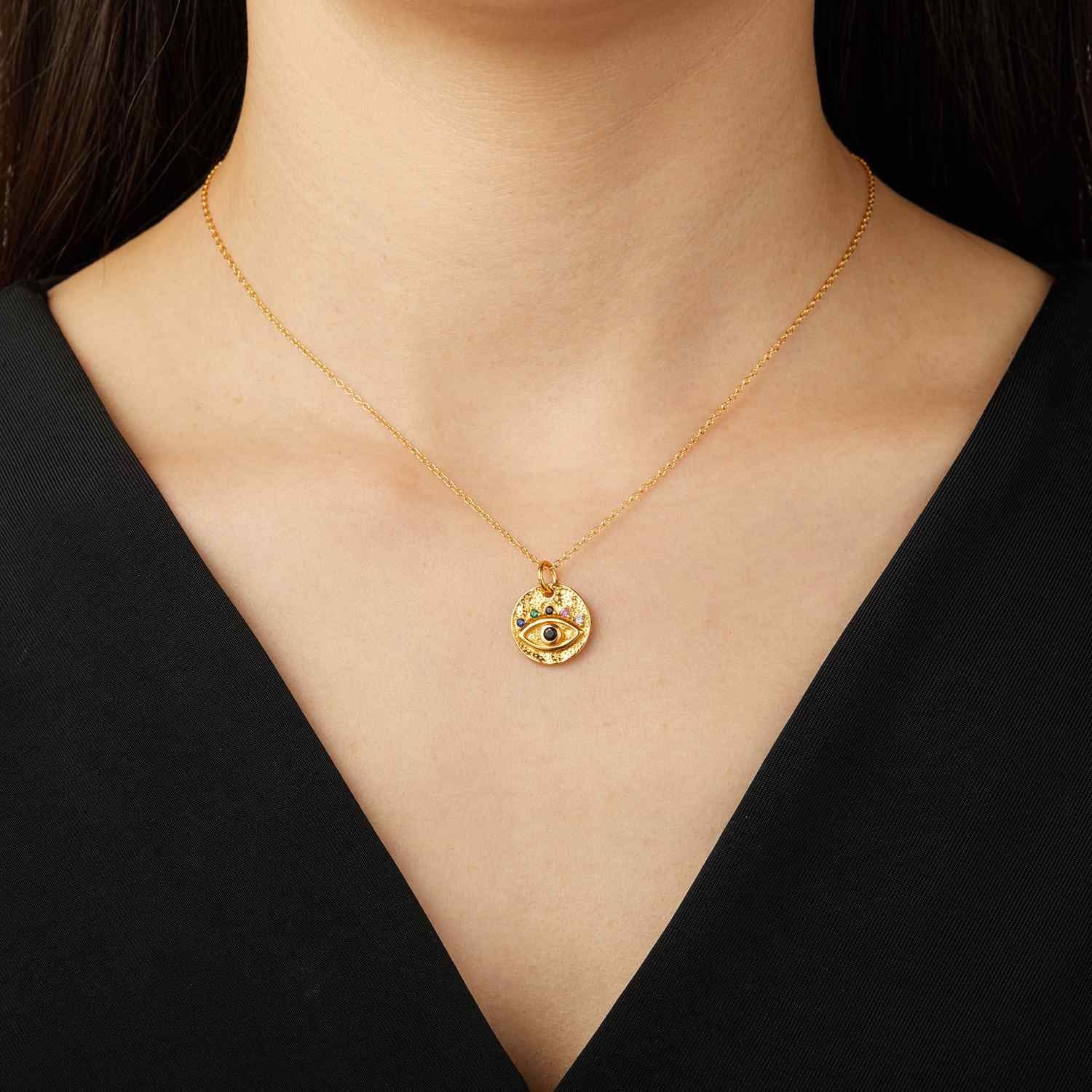 Eye of Horus Halskette | Gold - Piercd