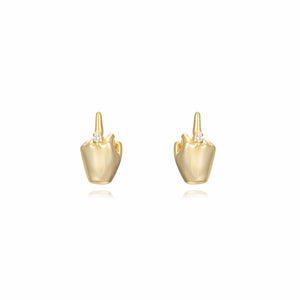 F-You Ohrstecker | Gold - Piercd