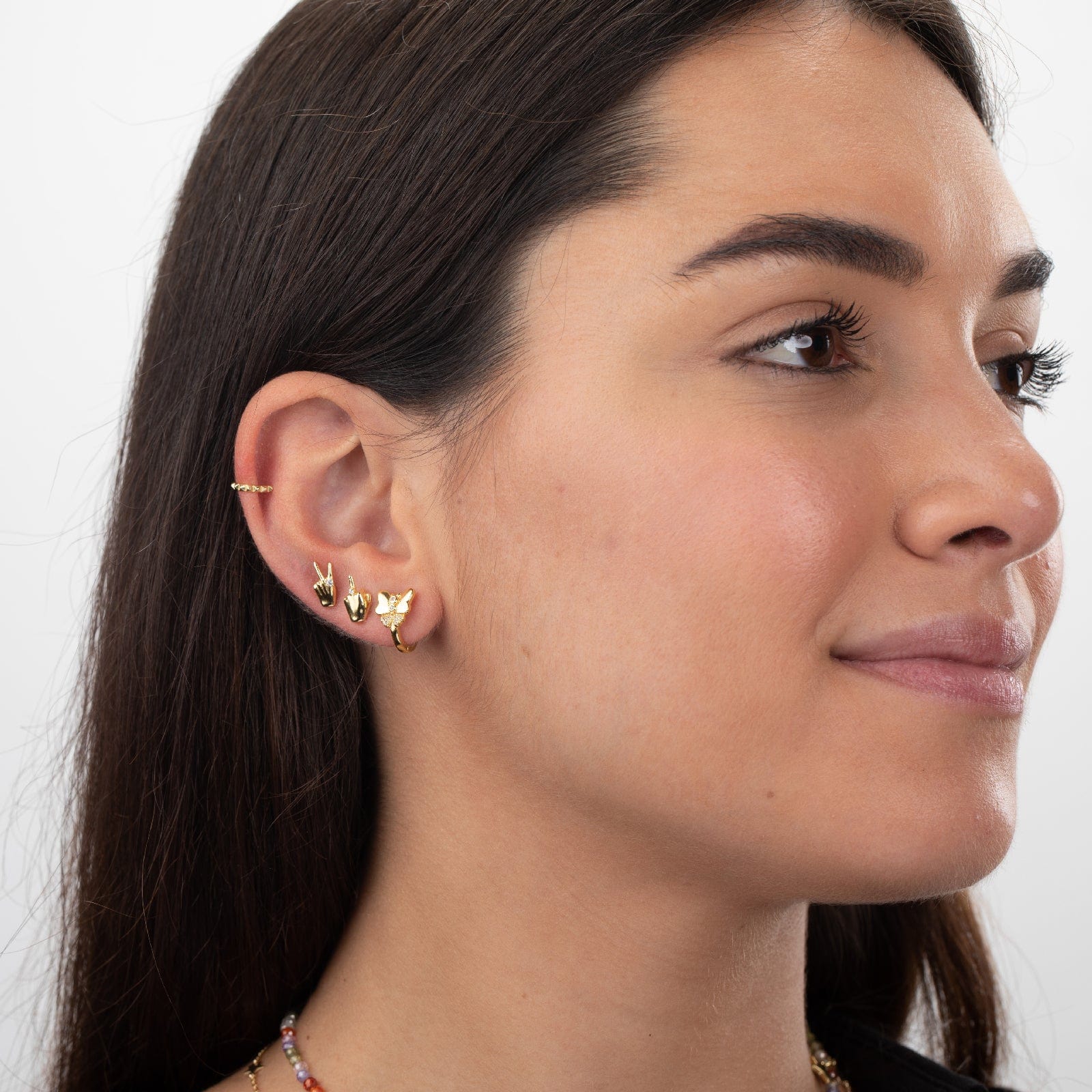 F-You Ohrstecker | Gold - Piercd