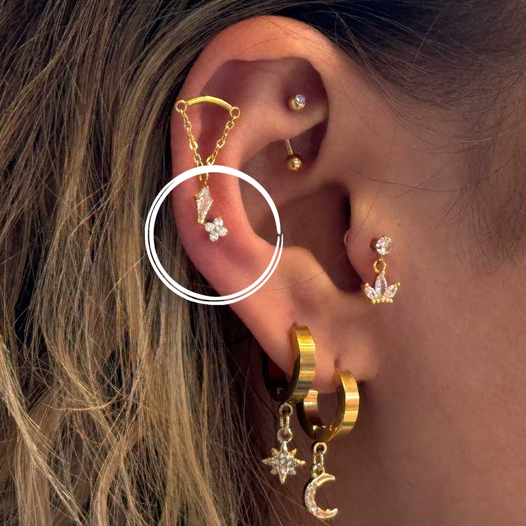 Fairy Ohrstecker | Gold | Silber - Piercd