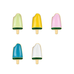 Flashy Icecream Ohrstecker | Gold - Piercd