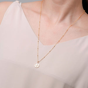 Fleur de Lis Halskette | Gold - Piercd