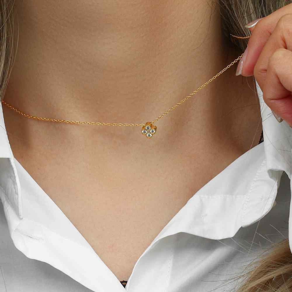 Flowa Halskette | Gold - Piercd