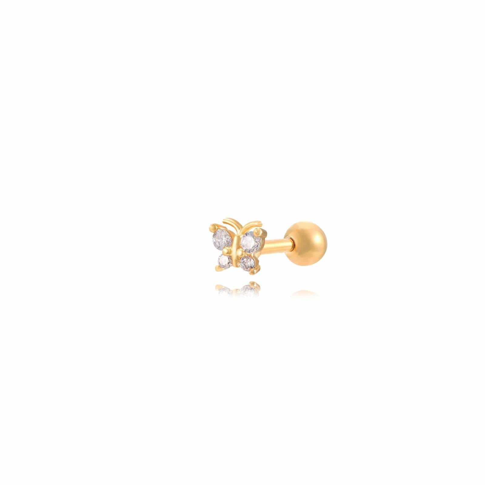 Fly Ohrpiercing | Gold - Piercd