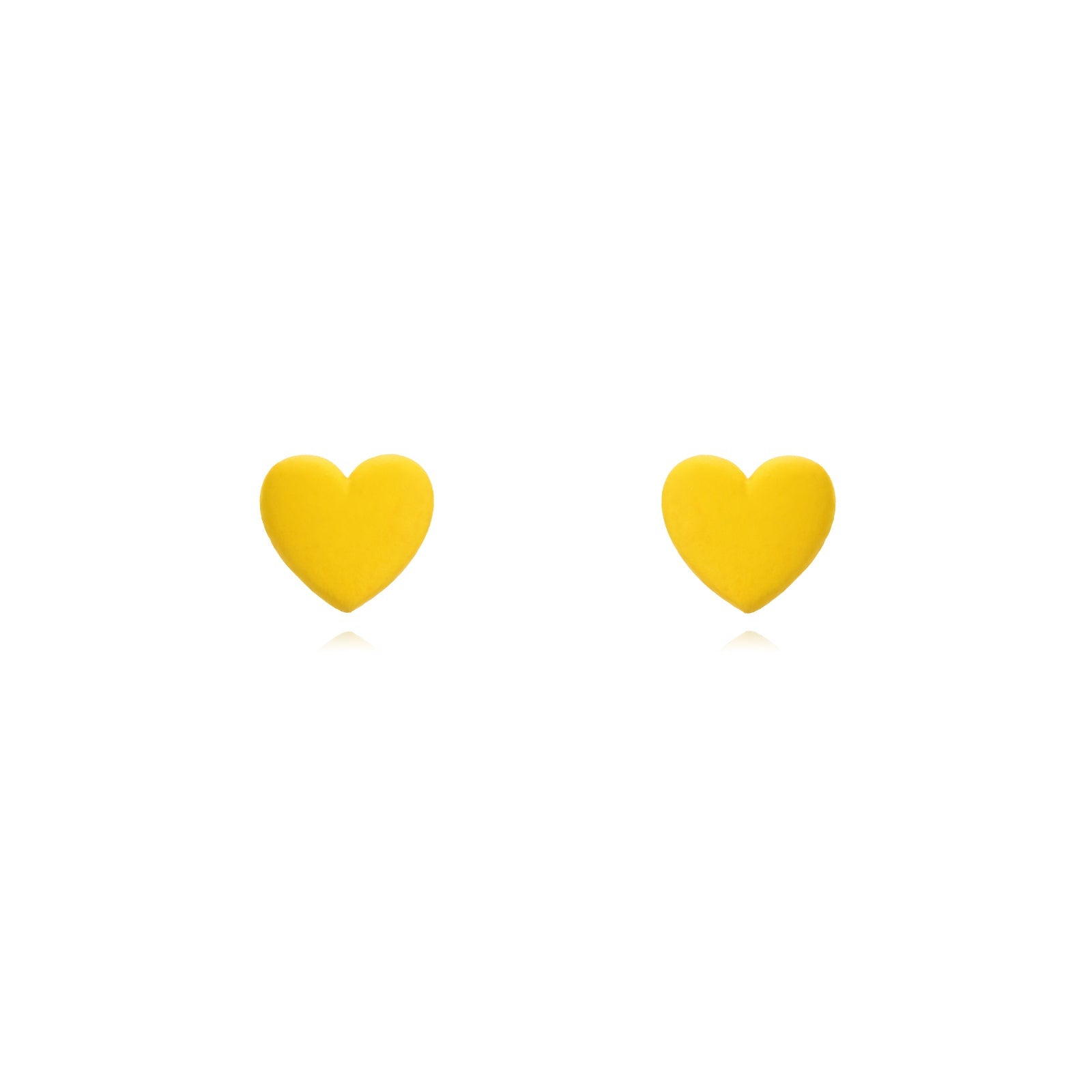 Flashy Hearts Ohrstecker | Gold - Piercd