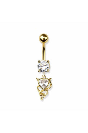 Devilish Bauchnabelpiercing | Gold | Silber - Piercd