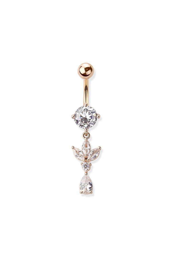 Drop Bauchnabelpiercing | Gold | Silber - Piercd