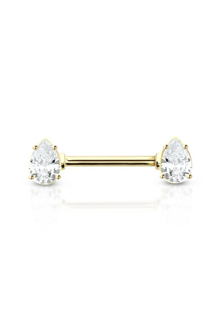 Drop Burstwarzenpiercing | Gold | Silber - Piercd