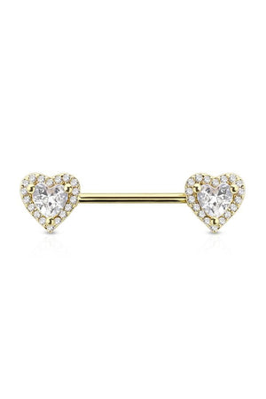 Love Brustwarzenpiercing | Gold | Silber - Piercd