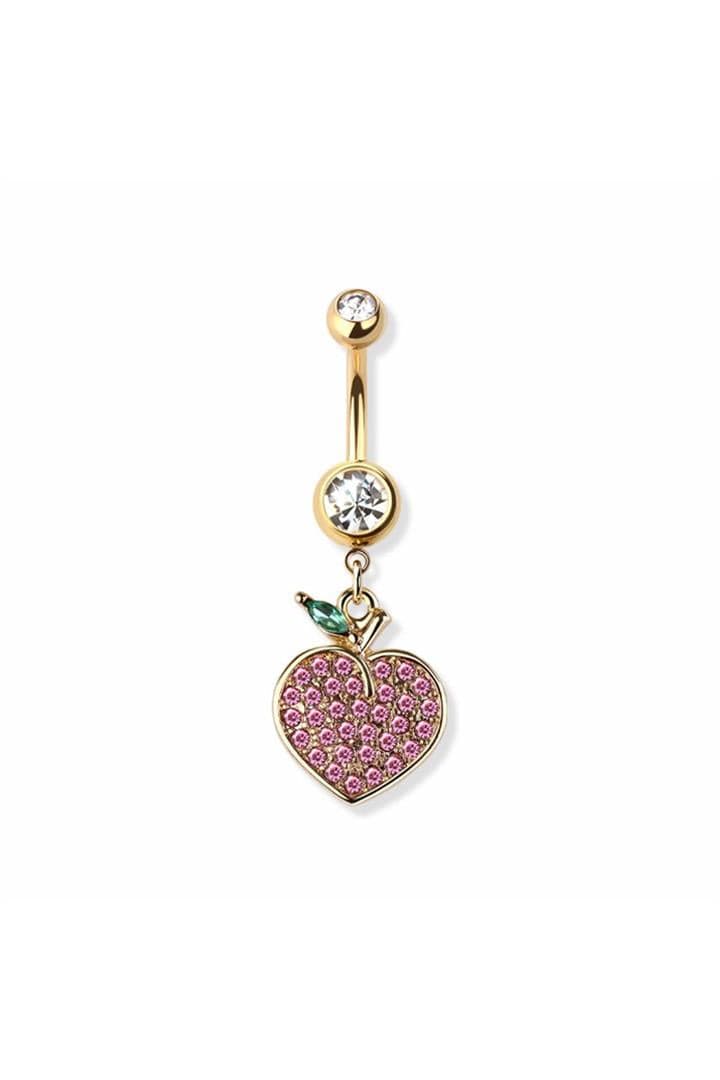 Peach Bauchnabelpiercing | Gold | Silber - Piercd