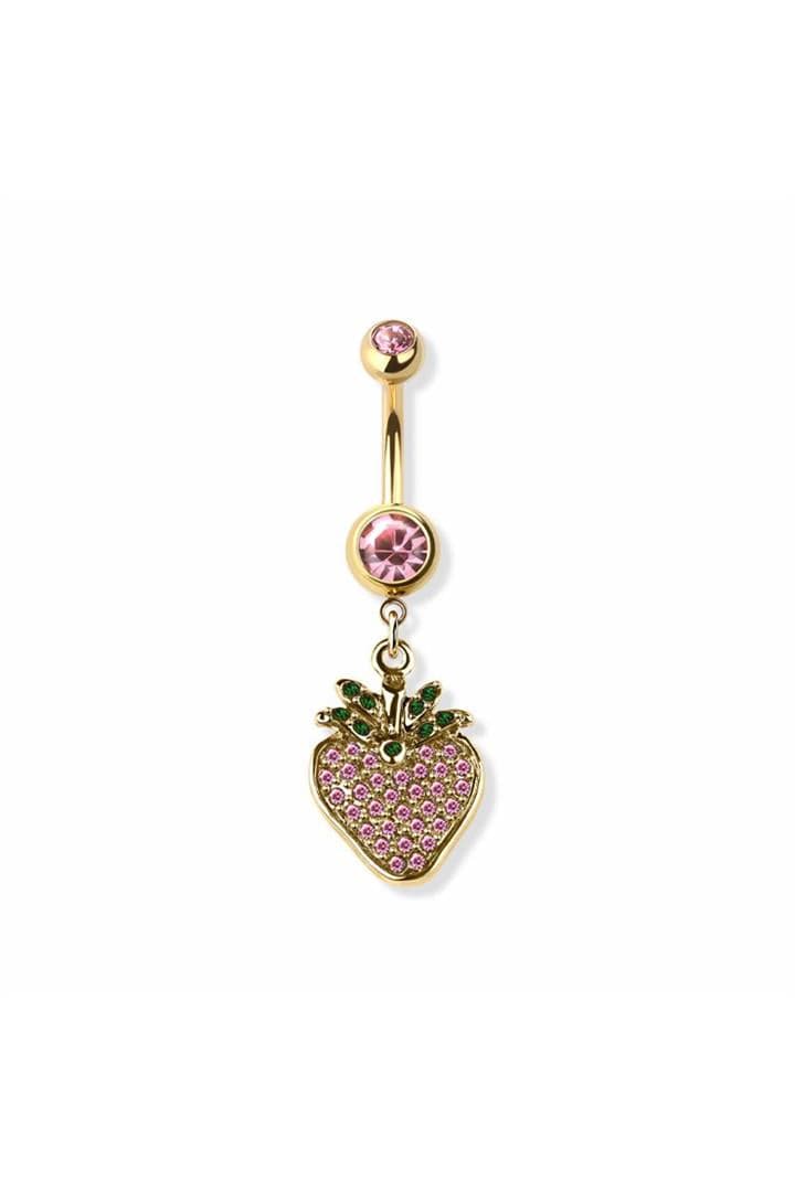 Strawberry Bauchnabelpiercing | Gold | Silber - Piercd