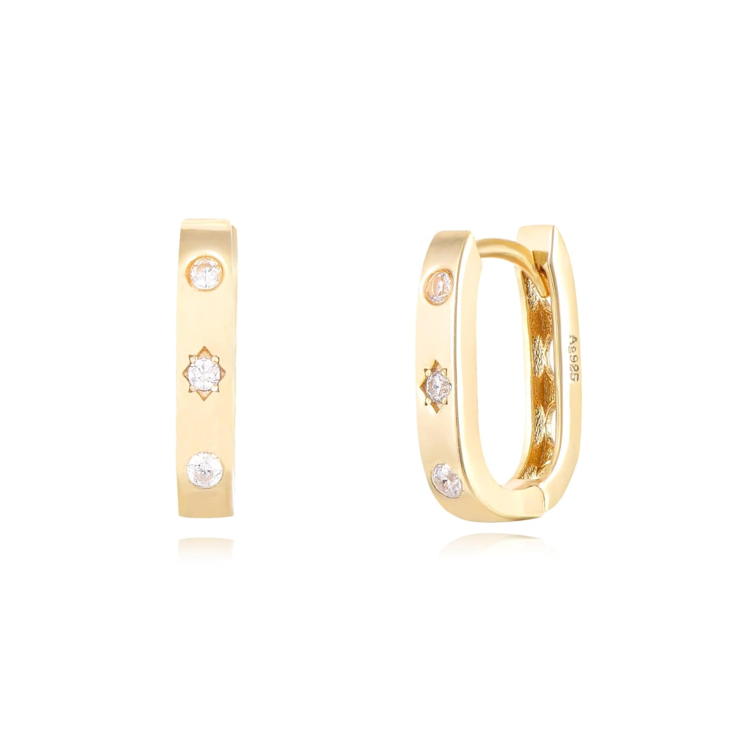 Hiwa Ohrringe | Gold - Piercd