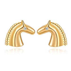 Horse Ohrringe | Gold - Piercd