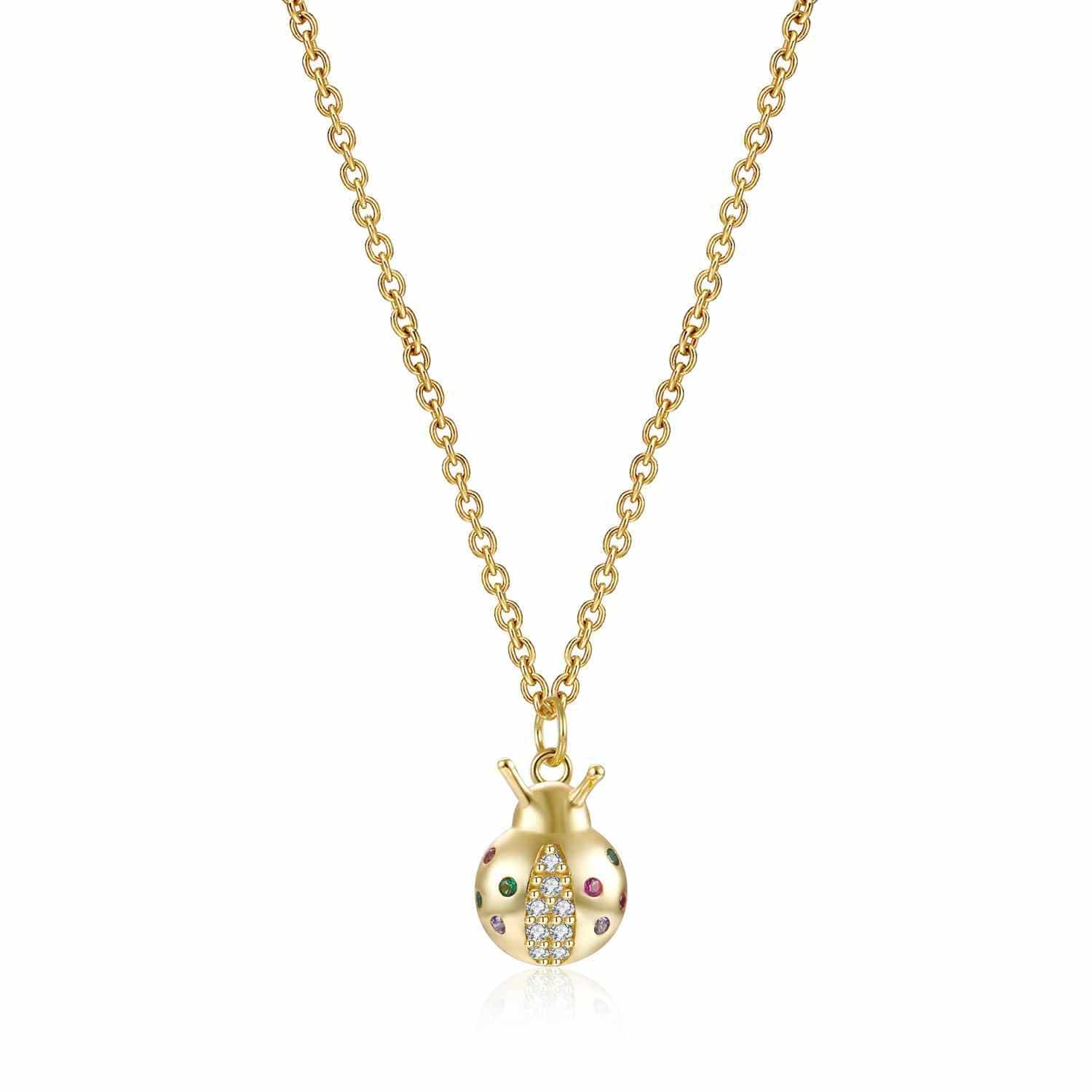 Ladybug Halskette | Gold - Piercd