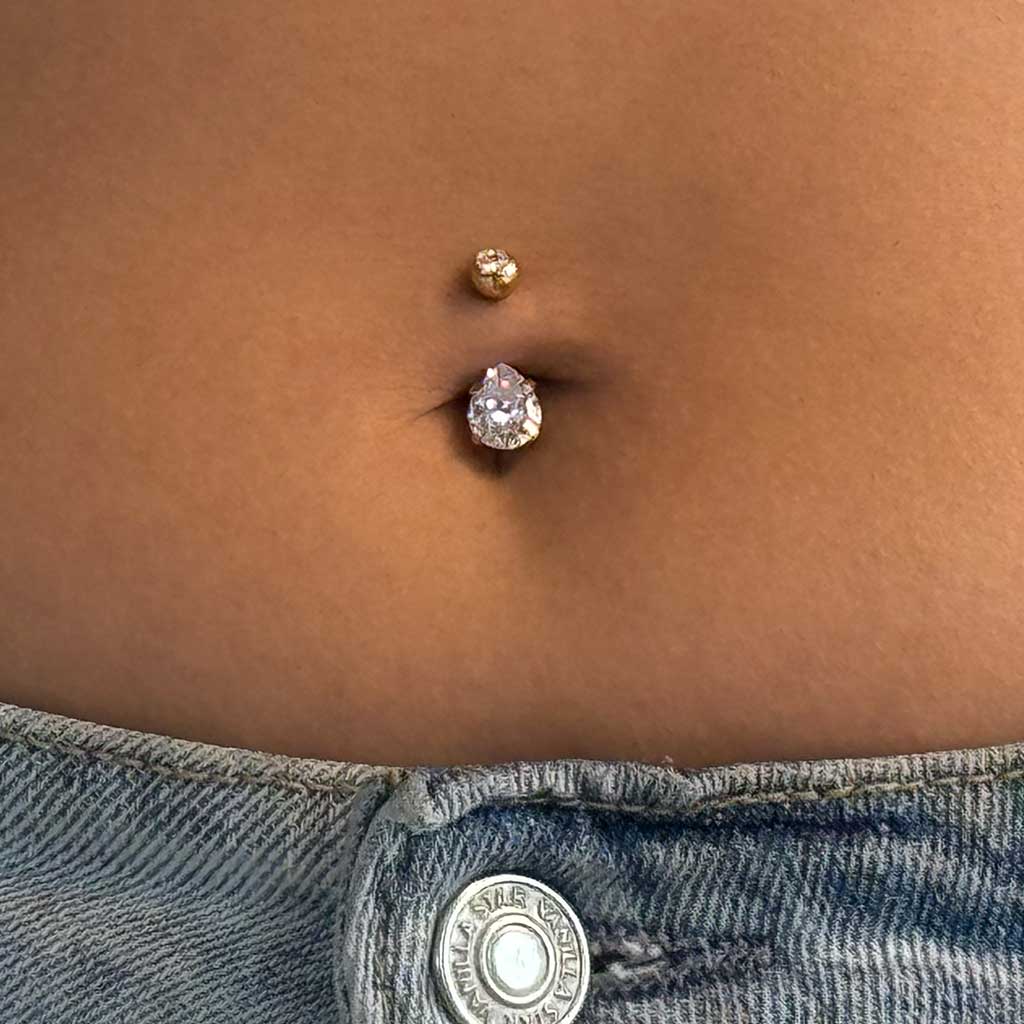 Loom Bauchnabelpiercing | Gold - Piercd