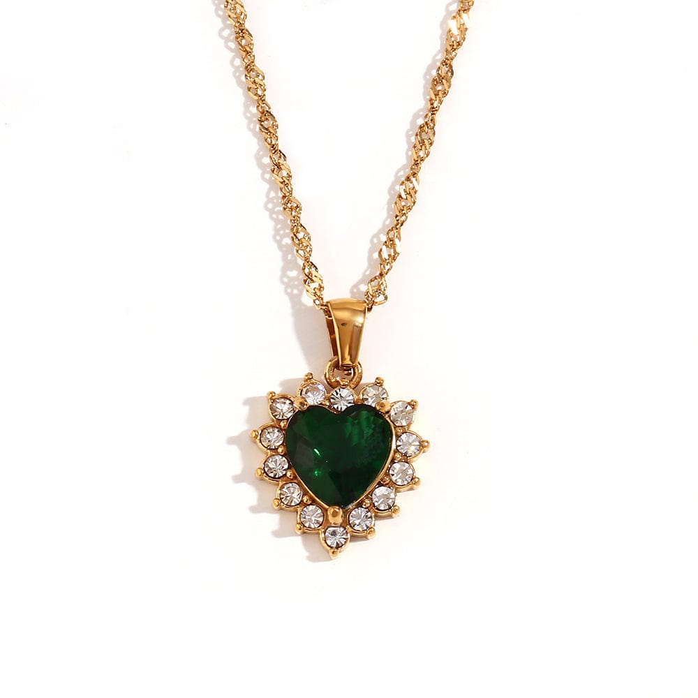 Lumine Heart Halskette | Gold - Piercd
