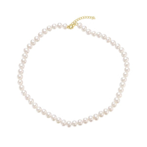 Mineral Halskette | Zuchtperlen - Piercd