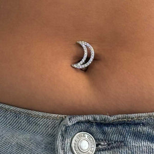 Moonie Bauchnabelpiercing | Gold | Silber - Piercd