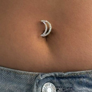 Moonie Bauchnabelpiercing | Gold | Silber - Piercd