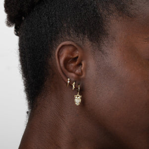 Naupaka Creolen | Gold - Piercd