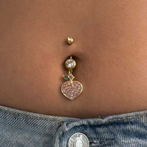 Peach Bauchnabelpiercing | Gold | Silber - Piercd