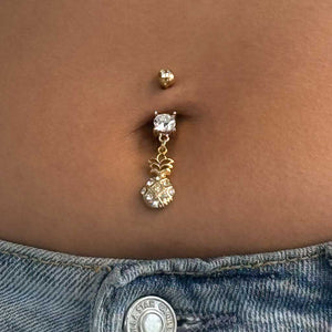 Pineapple Bauchnabelpiercing | Gold | Silber - Piercd