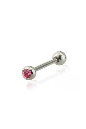 The Crystal Piercing | Light Blue | Pink - Piercd