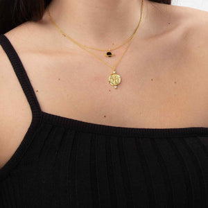 Saturn Halskette | Gold - Piercd