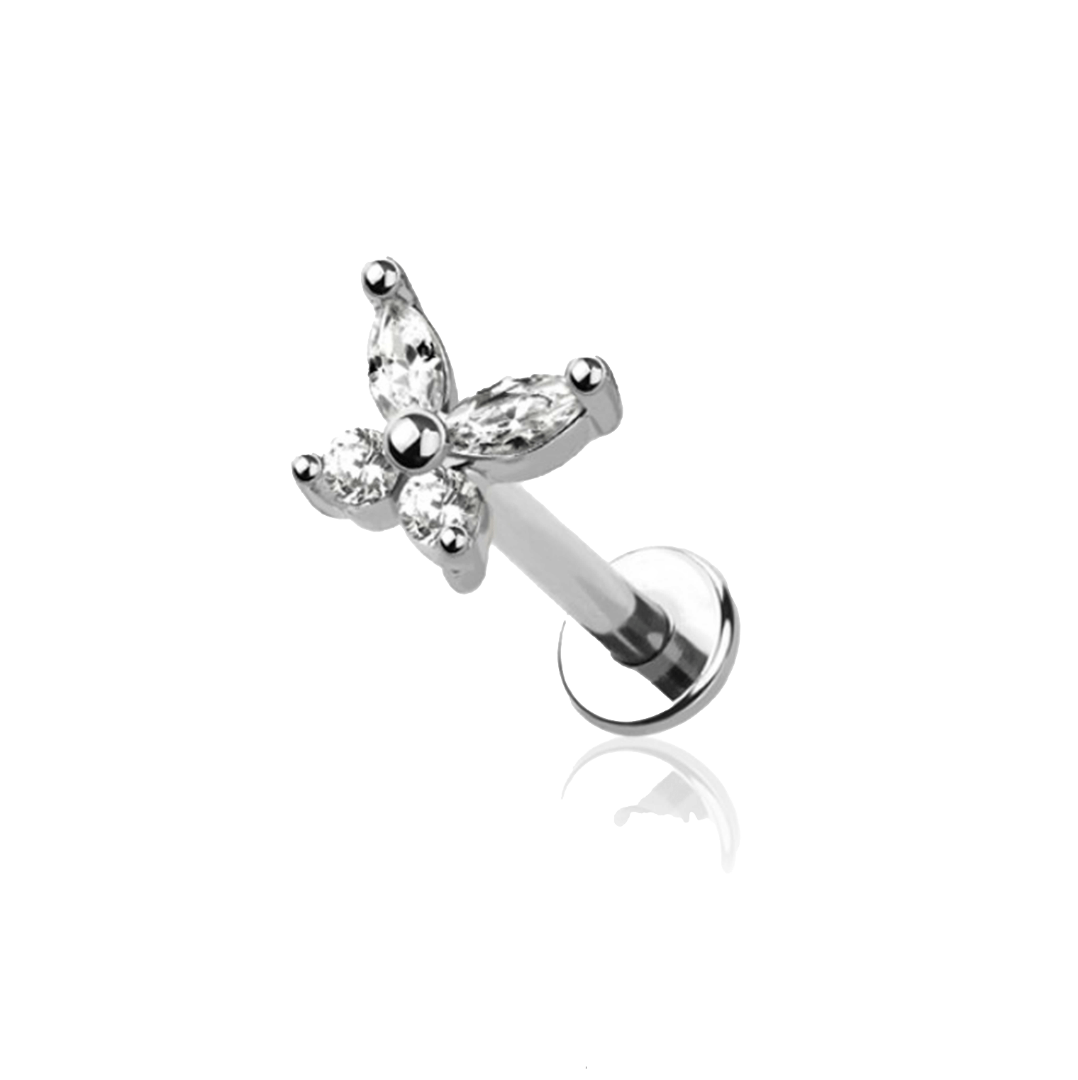 Butterfly Ohrstecker | Gold | Silber - Piercd