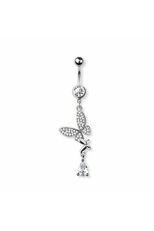 Fly me Bauchnabelpiercing | Gold | Silber - Piercd