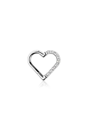The Heart Ohrring | Gold | Silber - Piercd