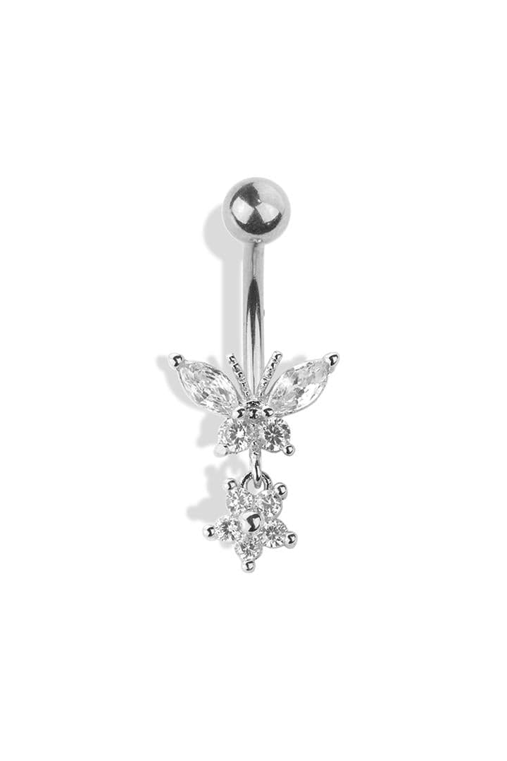 The Butterfly Bauchnabelpiercing | Gold | Silber - Piercd