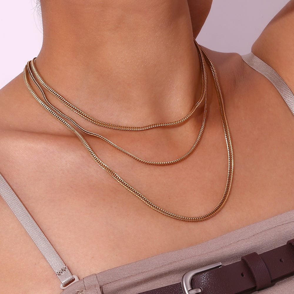 Singapore Halskette | Gold - Piercd