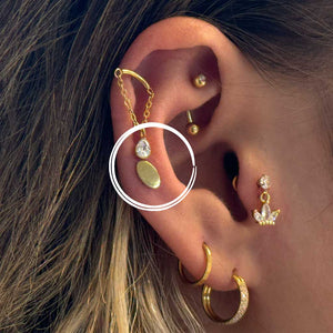 Spin Piercing | Gold | Silber - Piercd