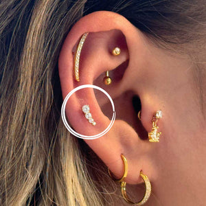 Stardust Ohrstecker | Gold - Piercd