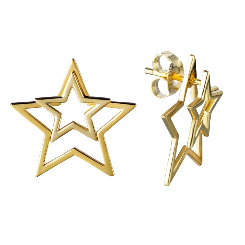 Stars Ohrringe | Gold - Piercd