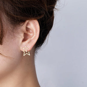 Stars Ohrringe | Gold - Piercd