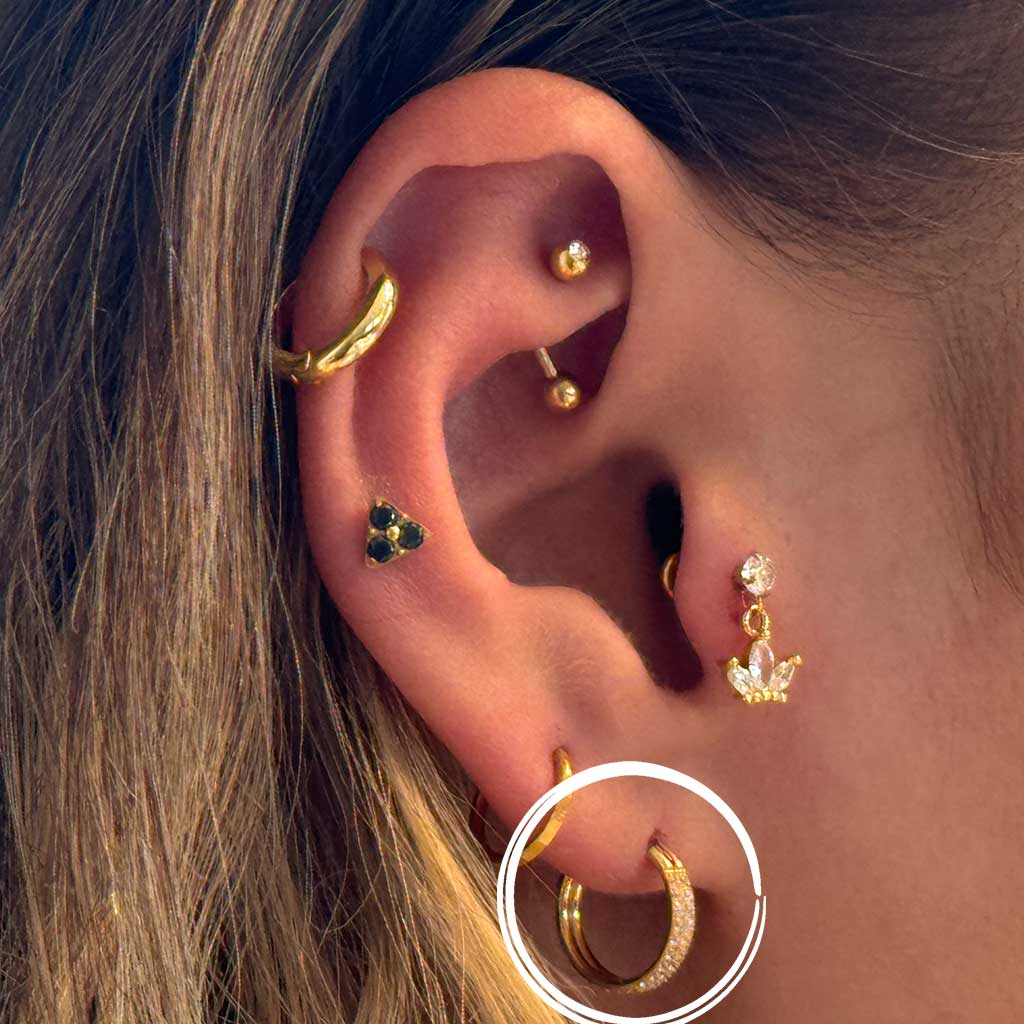 Stellar Ohrringe | Gold | Silber - Piercd