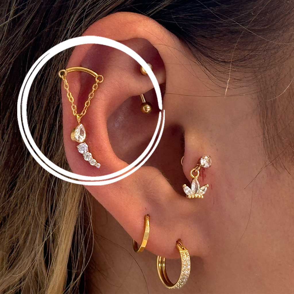 Swyng Ohrstecker | Gold | Silber - Piercd