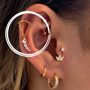 Swyng Ohrstecker | Gold | Silber - Piercd