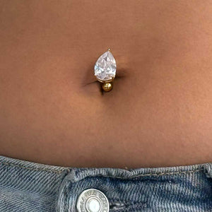 Tear Drop Bauchnabelpiercing | Gold | Silber - Piercd