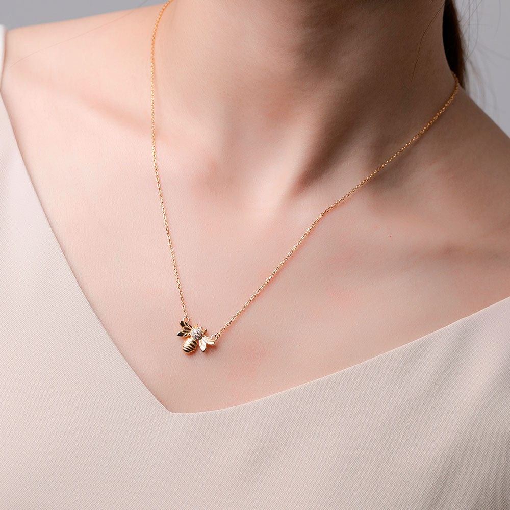 The Bee Halskette | Gold - Piercd