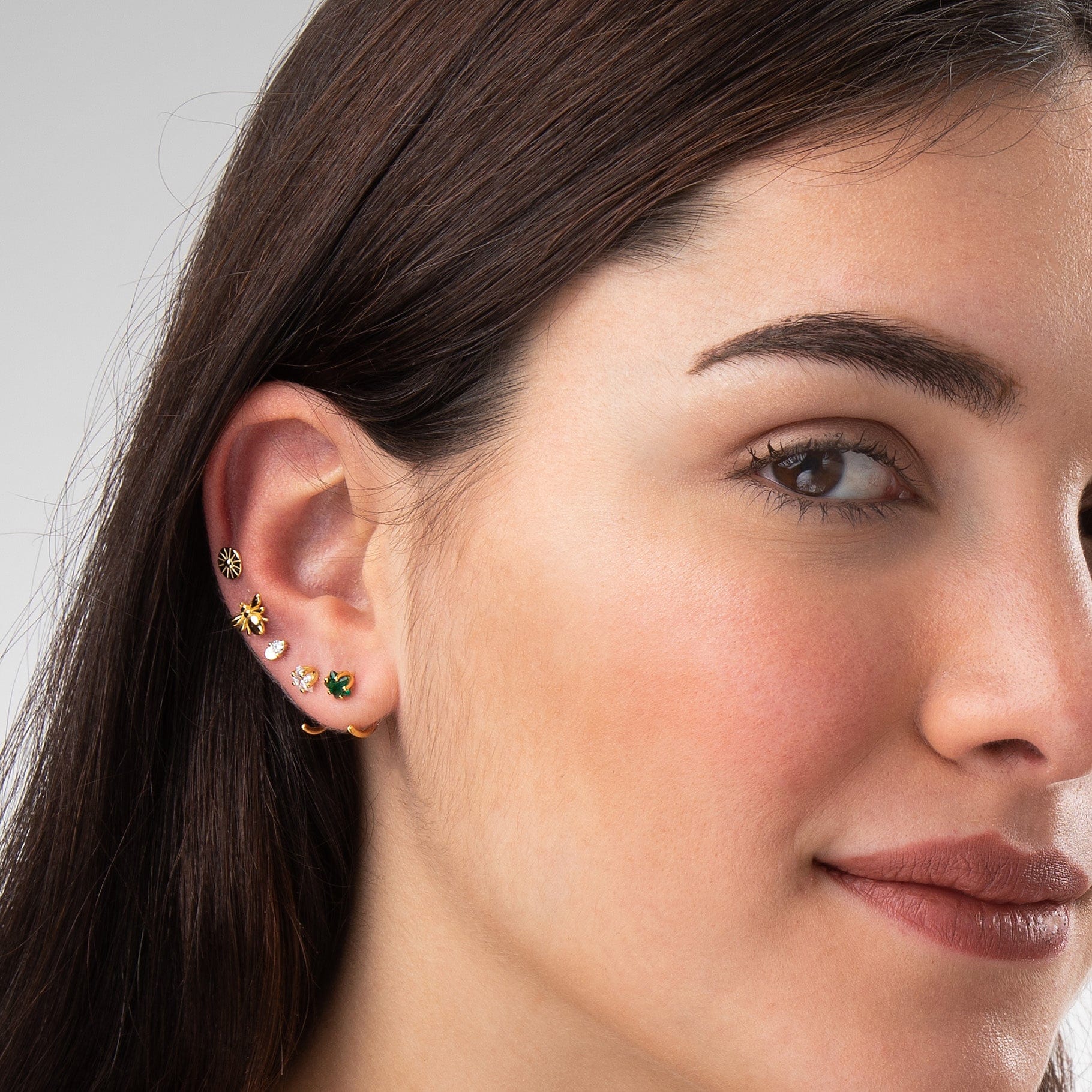 The Bee Ohrstecker | Gold - Piercd