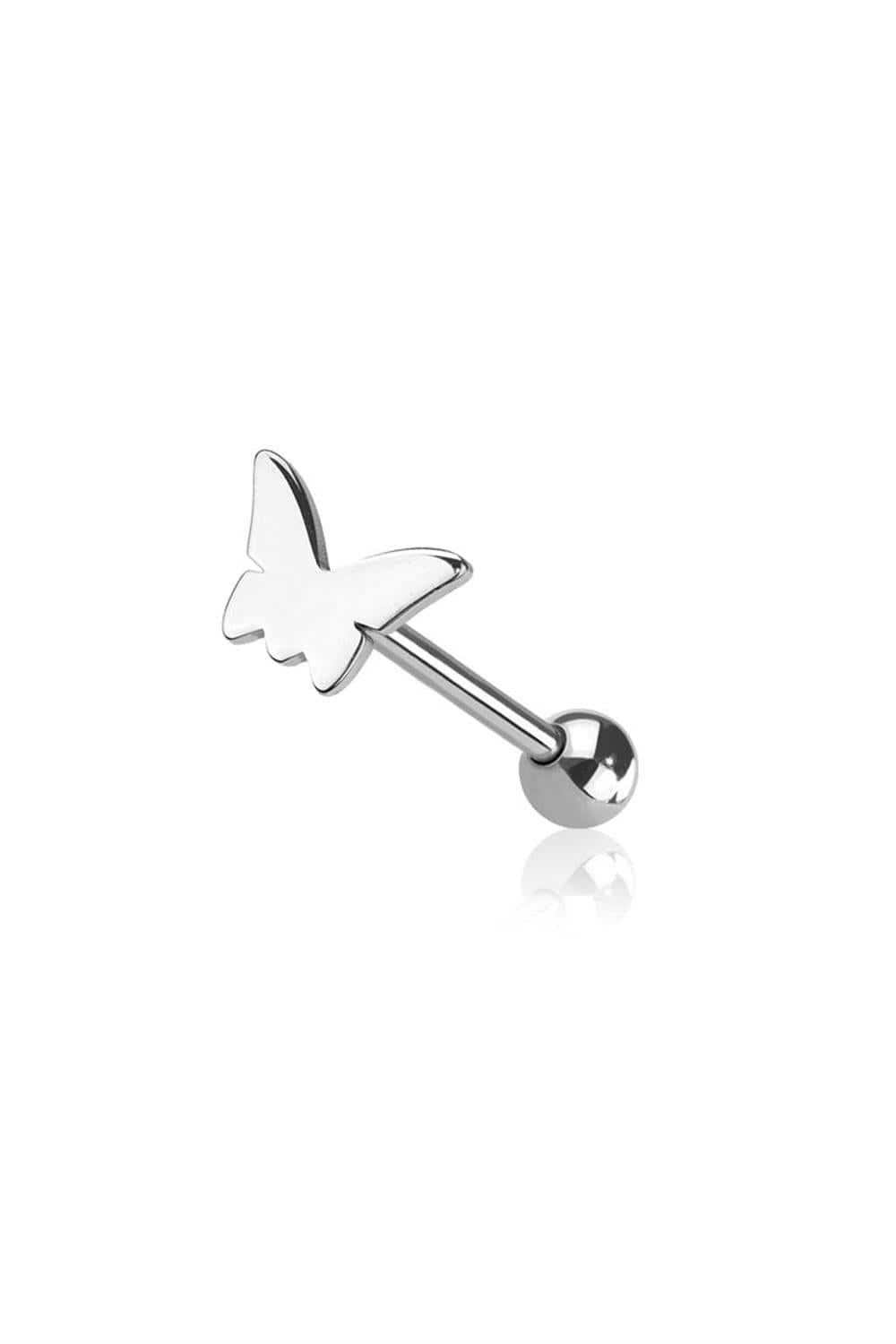 The Butterfly Zungenpiercing | Silber - Piercd