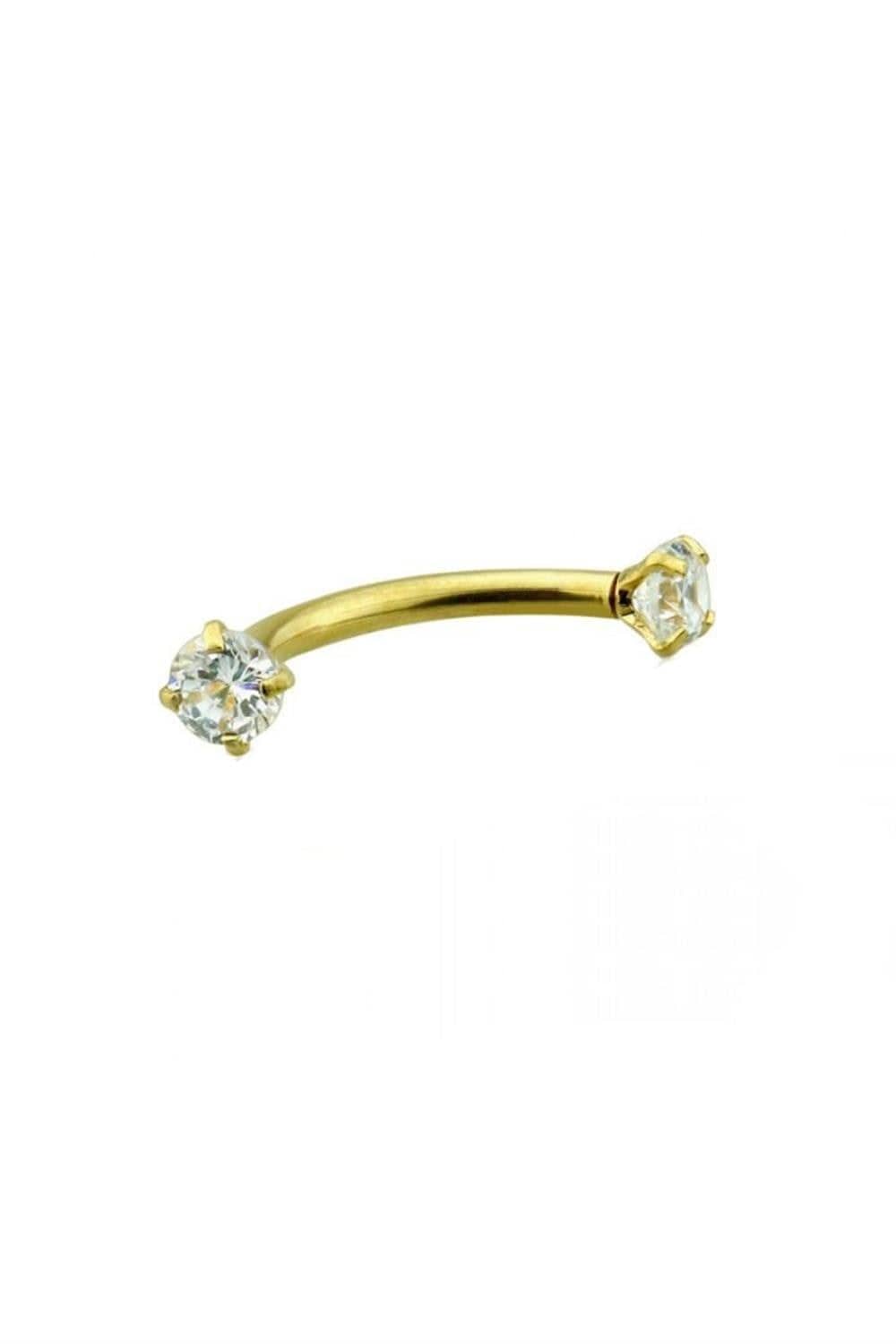 The Fancy Barbell | Gold - Piercd