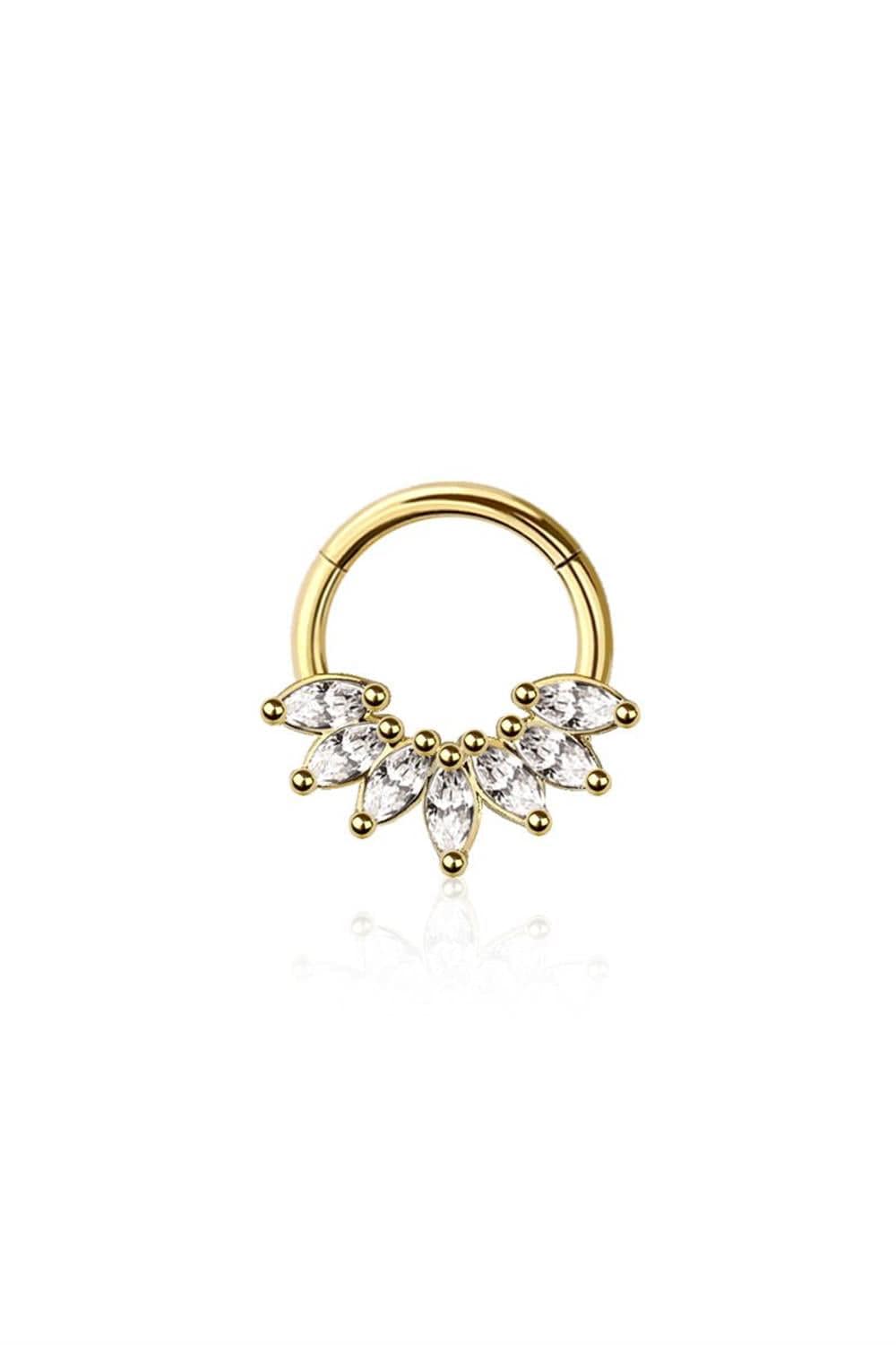 The Marquise Piercing | Gold | Silber - Piercd